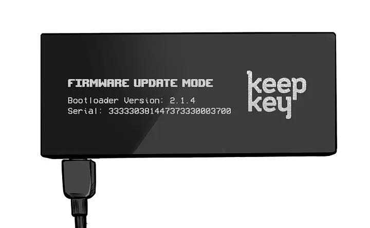 KeepKey Firmware Verification Process